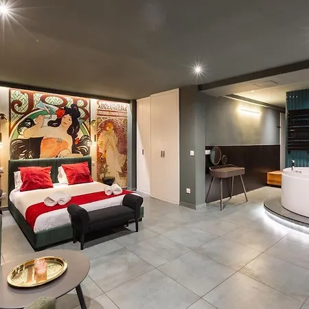 Arc De Triomphe Romantic Jacuzzi Emeraude Apartment